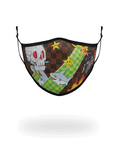 SPRAYGROUND® FASHION MASK WTF THUNDER SHARK FACE MASK