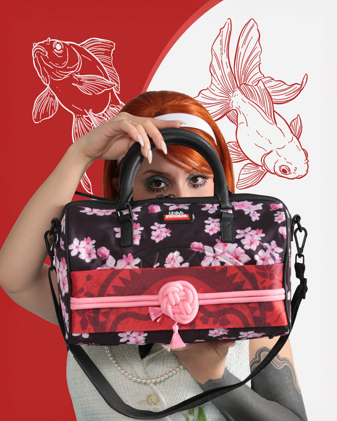SPRAYGROUND® DUFFLE SAKURA KIMONO MINI DUFFLE