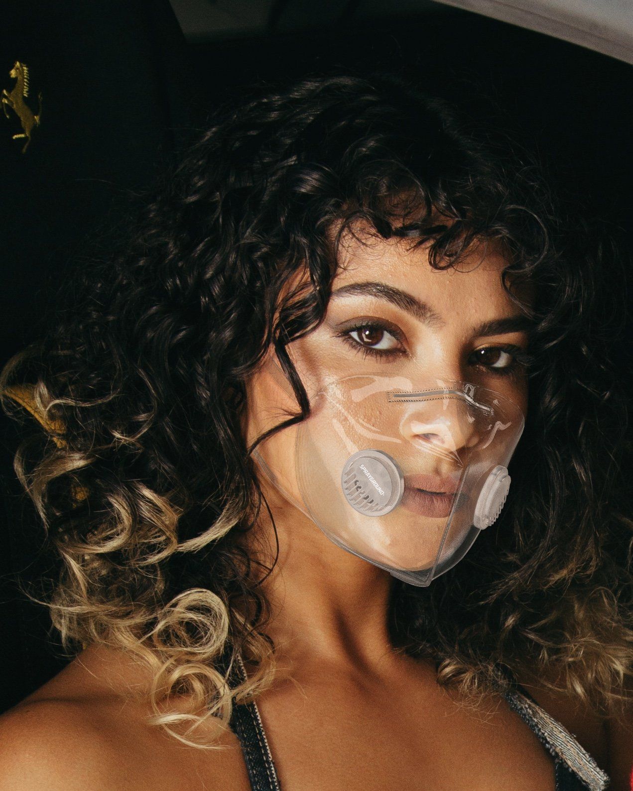 SPRAYGROUND® FASHION MASK SPRAYGROUND CLEAR MASK (ADULT)