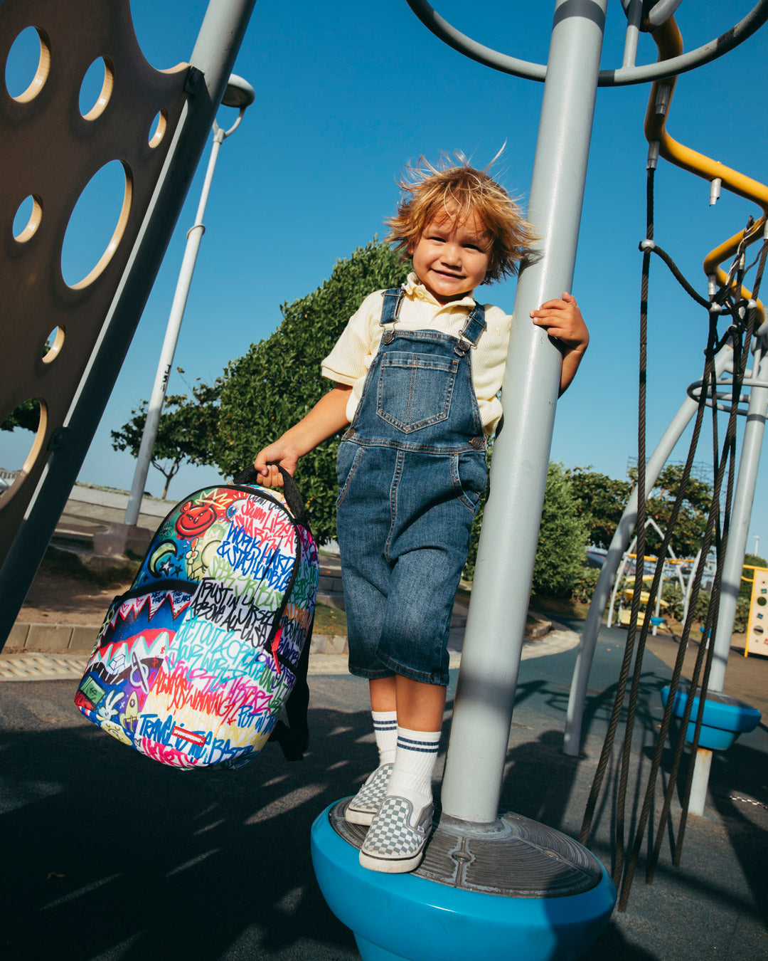 SPRAYGROUND® BACKPACK SPRAY POETRY SPLIT MINI BACKPACK