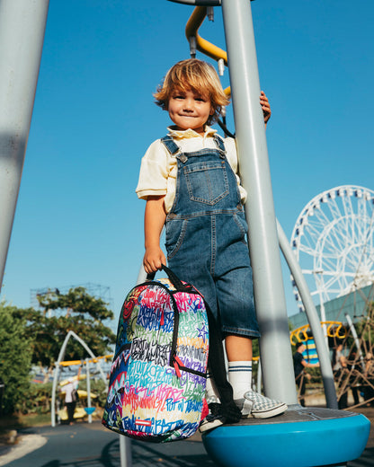 SPRAYGROUND® BACKPACK SPRAY POETRY SPLIT MINI BACKPACK