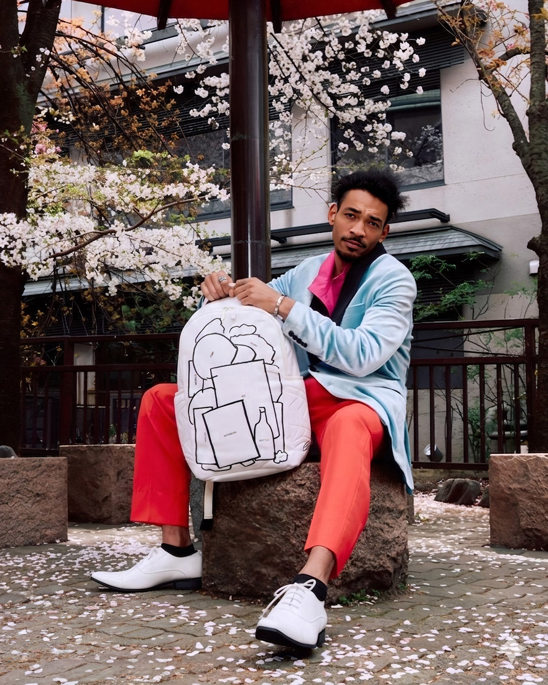 SPRAYGROUND® BACKPACK COLLABORATION ENMUI INWARDS LIGHT BACKPACK