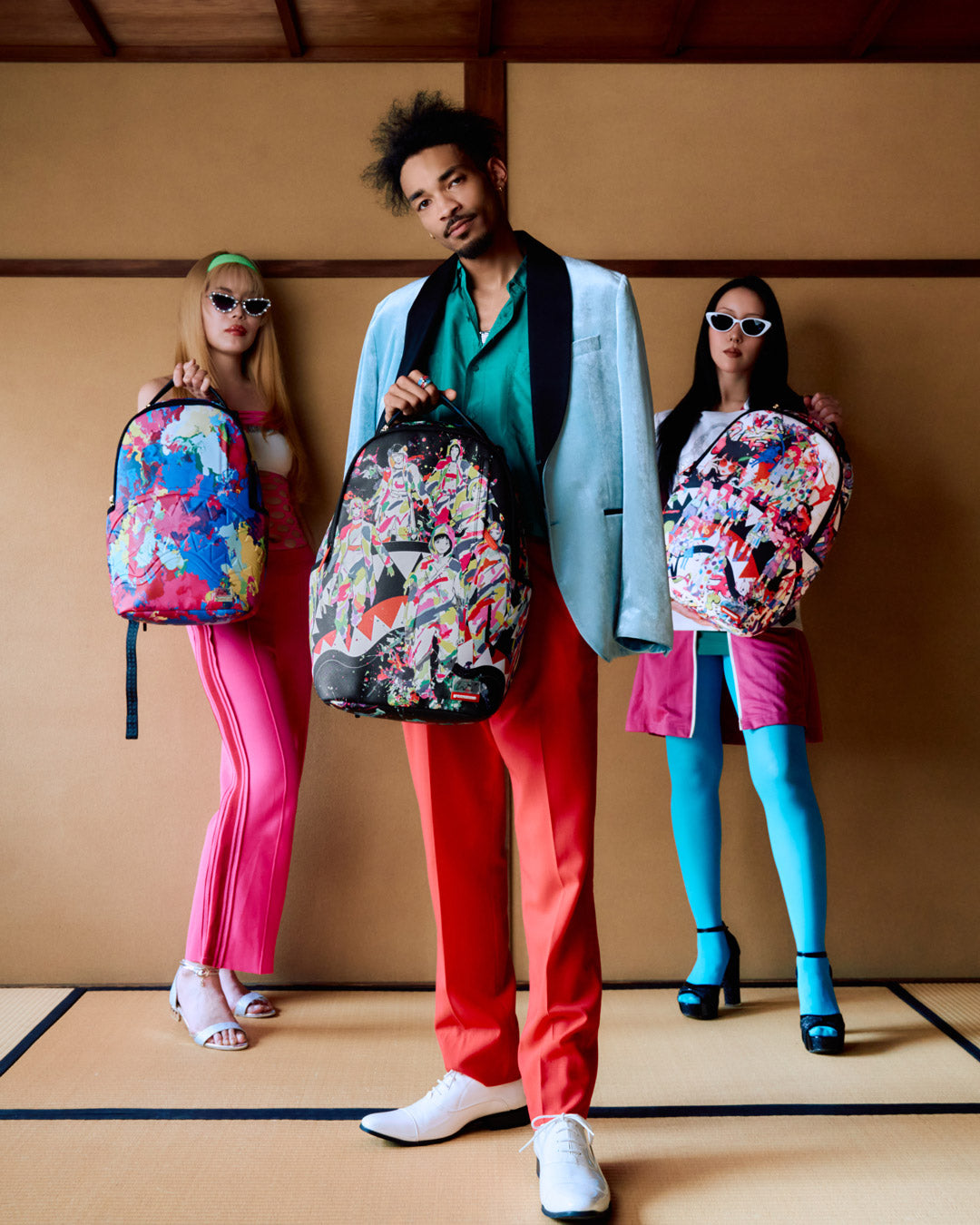 SPRAYGROUND® BACKPACK COLLABORATION HIDEKI SAIJO SPRAYUP BACKPACK