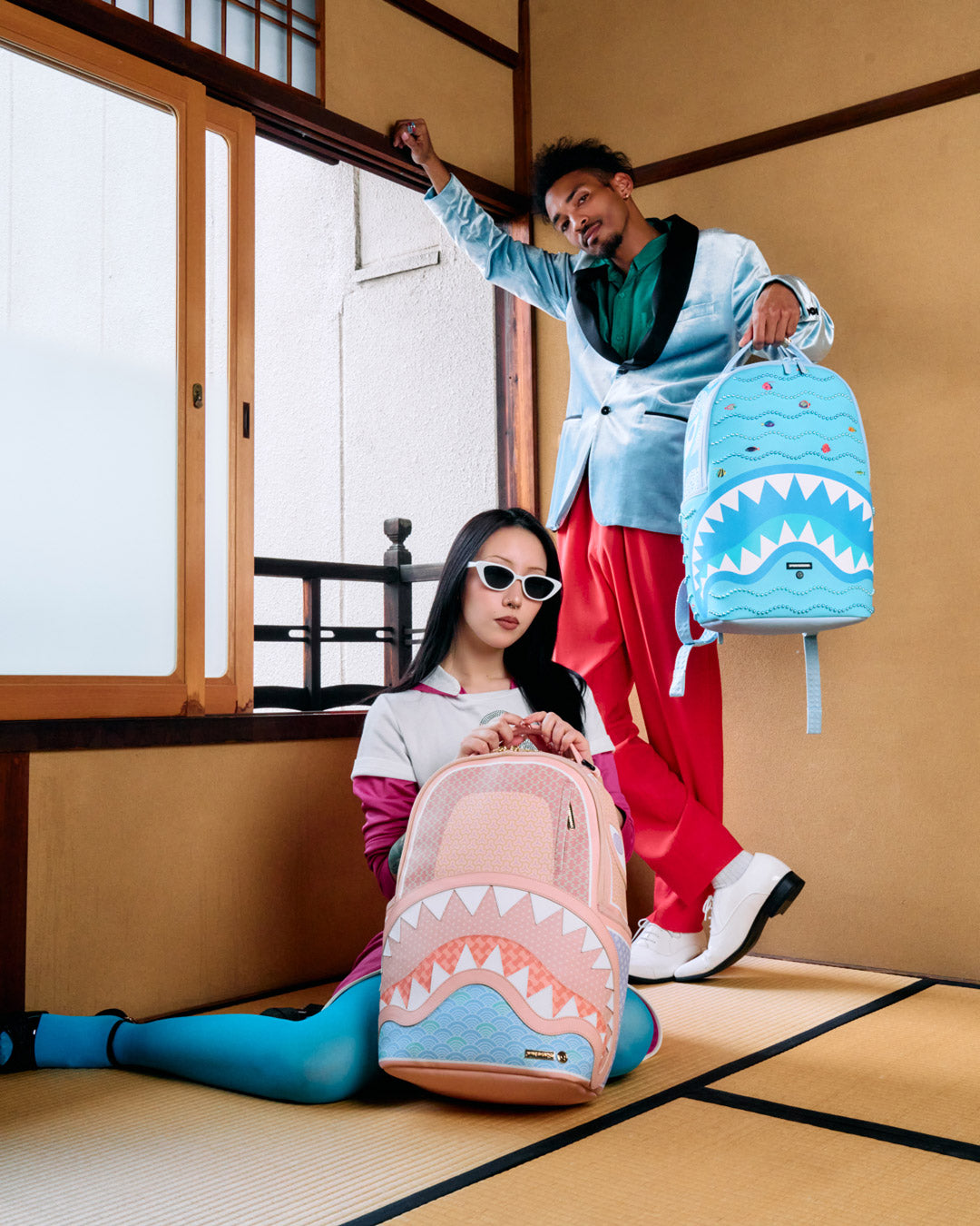 SPRAYGROUND® BACKPACK COLLABORATION HIROKO SAKAI TRADITION BACKPACK