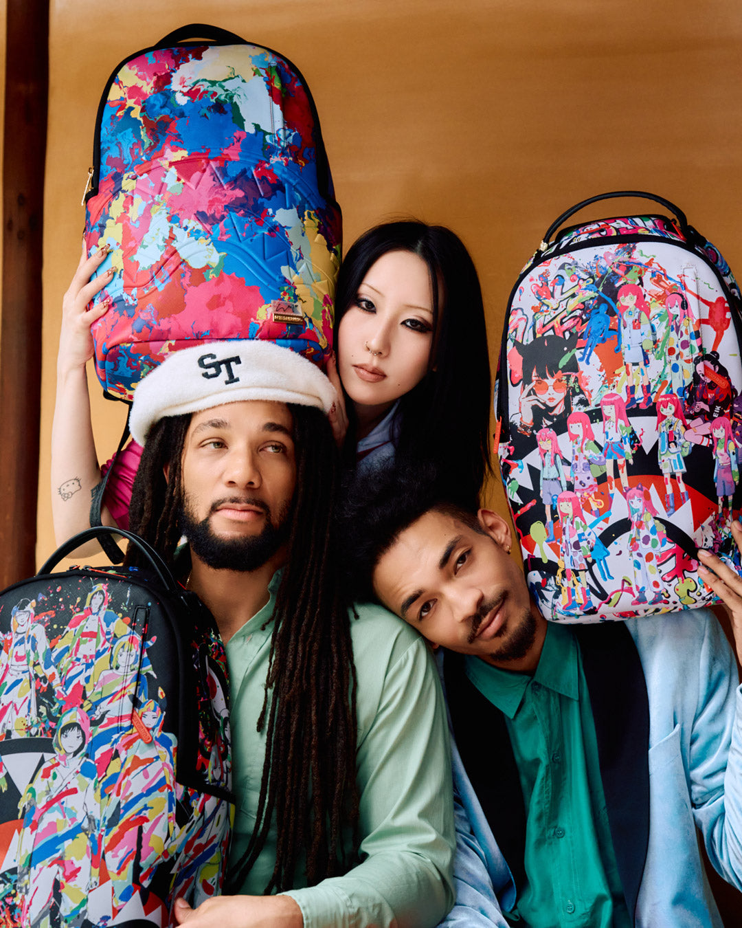 SPRAYGROUND® BACKPACK COLLABORTION HIDEKI SAIJO KAWAII CHAOS BACKPACK