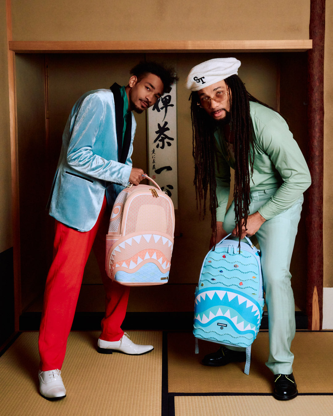 SPRAYGROUND® BACKPACK COLLABORATION HIROKO SAKAI TROPICAL SEA BACKPACK