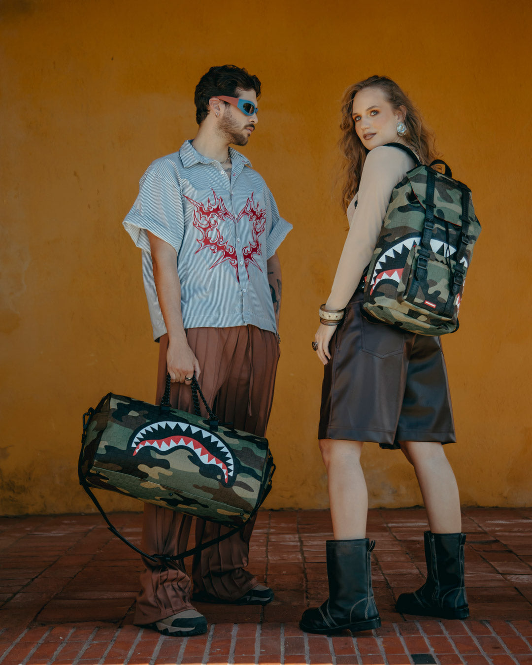 SPRAYGROUND® DUFFLE CAMORICH ROYALE CHAIN DUFFLE