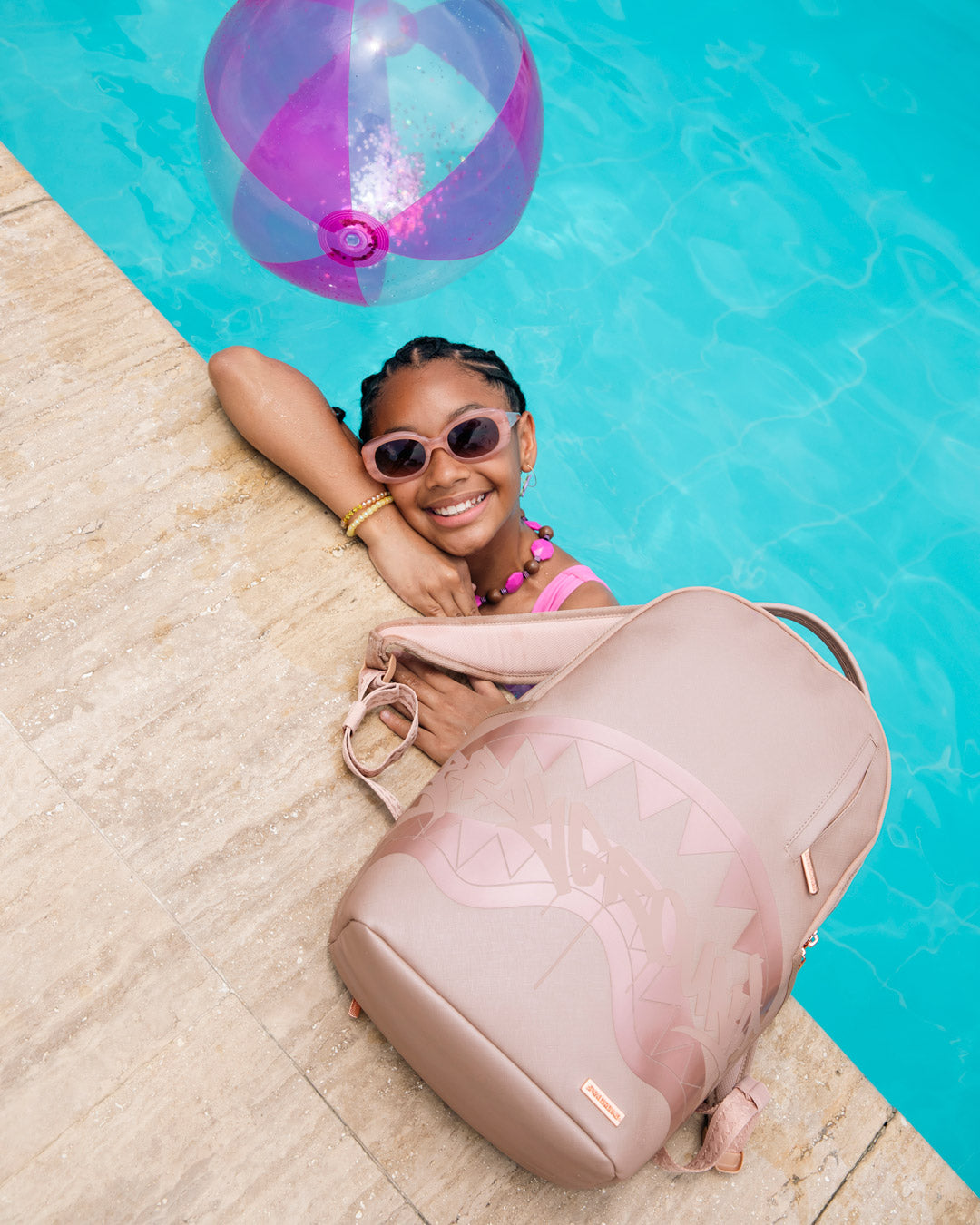 SPRAYGROUNDÂ® BACKPACK ROSE GHOST DRIP BACKPACK