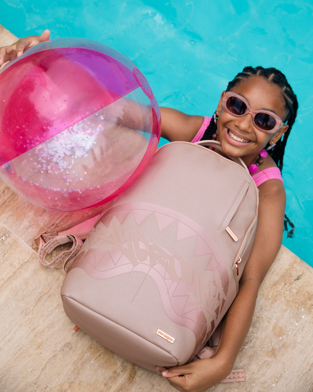 SPRAYGROUNDÂ® BACKPACK ROSE GHOST DRIP BACKPACK