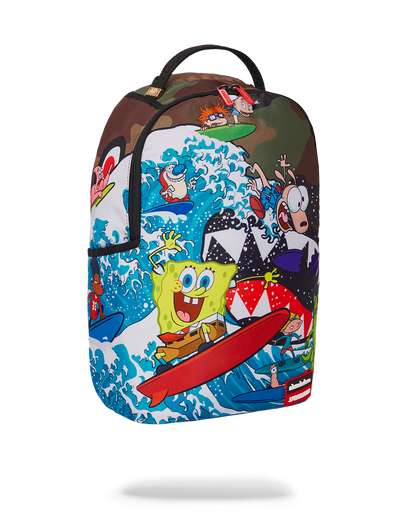 SPRAYGROUND® BACKPACK CAMOKAWA 90S SURFERS BACKPACK (DLXR)