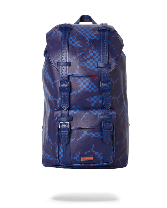 SPRAYGROUND® BACKPACK SHARK CHECK (BLUE) HILLS BACKPACK