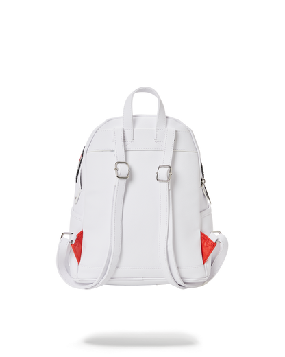 SPRAYGROUND® BACKPACK CLEARCUT SAVAGE BACKPACK (WHITE)