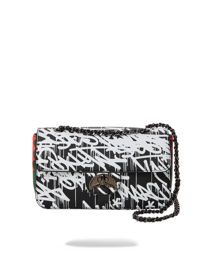 SPRAYGROUND® HANDBAG NIGHT NIGHT SHARKCHAIN HANDBAG