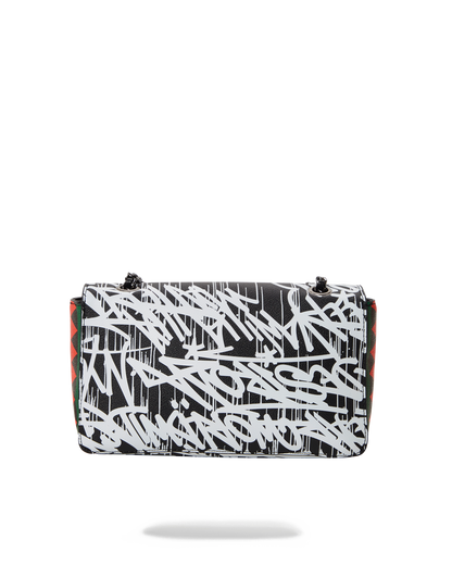 SPRAYGROUND® HANDBAG NIGHT NIGHT SHARKCHAIN HANDBAG