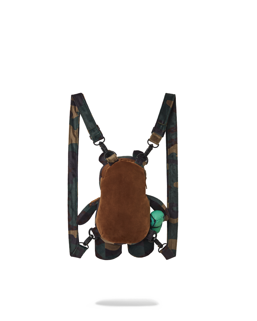 SPRAYGROUND® BACKPACK BEARCUB BACKPACK - CAMOCHECK MONEYBEAR