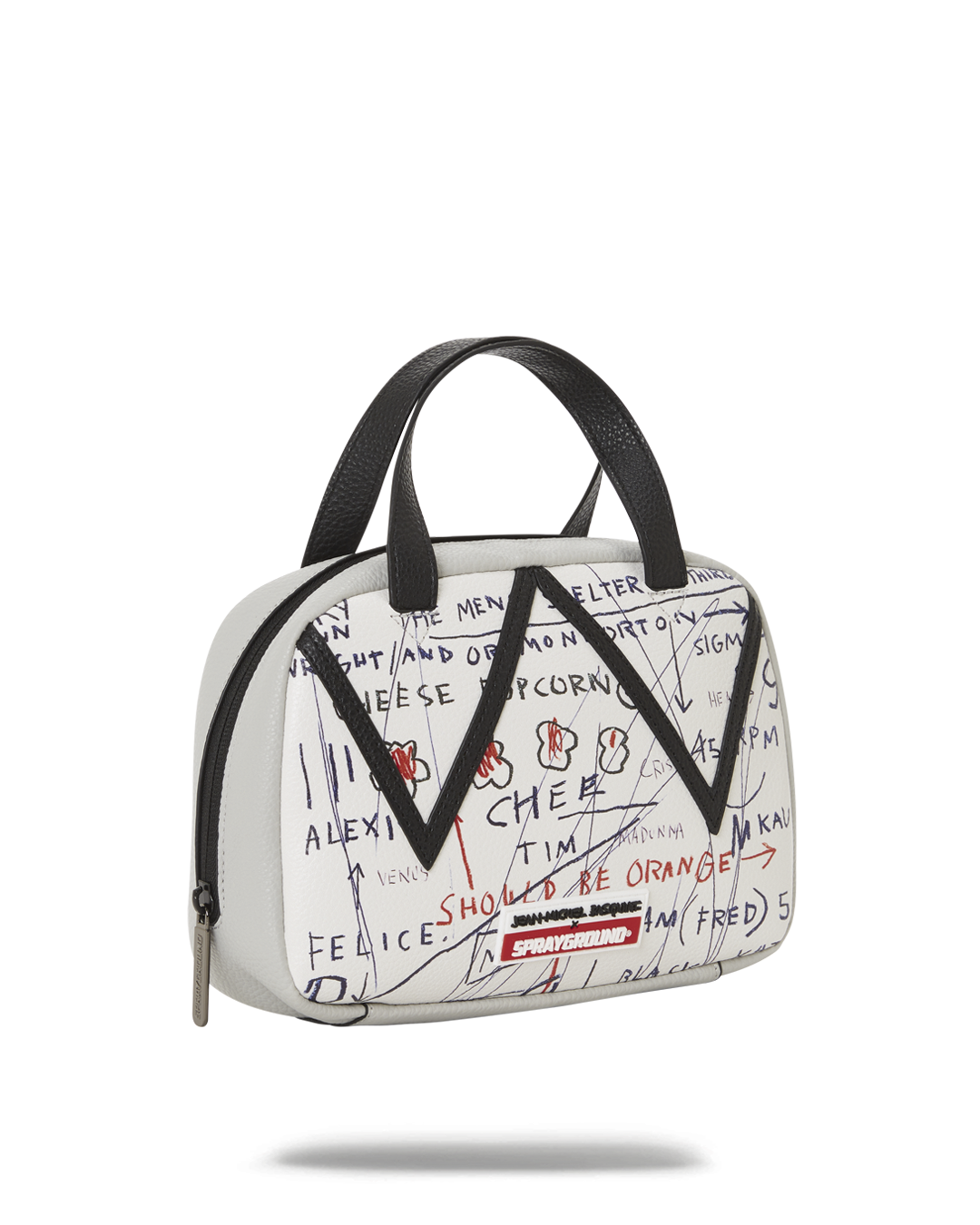 SPRAYGROUND® HANDBAG OFFICIAL BASQUIAT UNTITLED (CHEESE POPCORN) 1983 HANDBAG