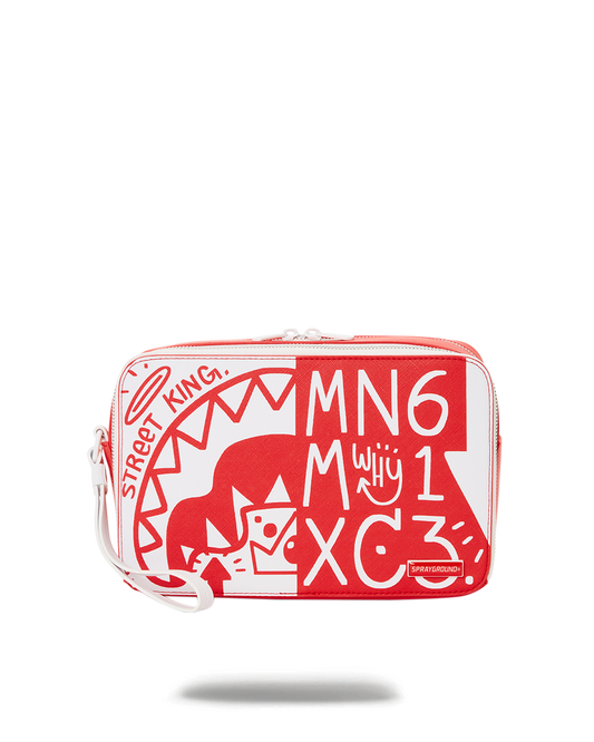 SPRAYGROUND® TOILETRY DANGER DANGER TOILETRY BAG