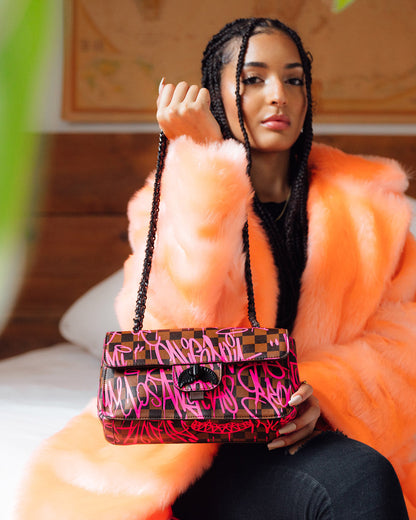 SPRAYGROUND® HANDBAG JETGRAPHIX SHARKCHAIN HANDBAG