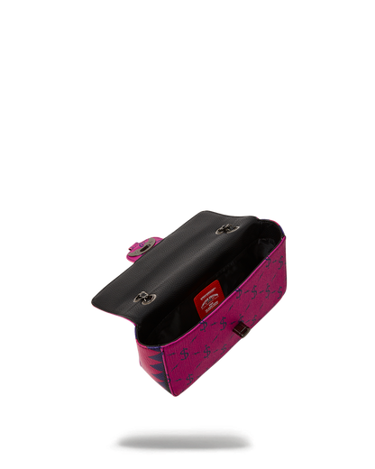 SPRAYGROUND® HANDBAG $NAPDRAGON GOLD CHAIN SHARK HANDBAG