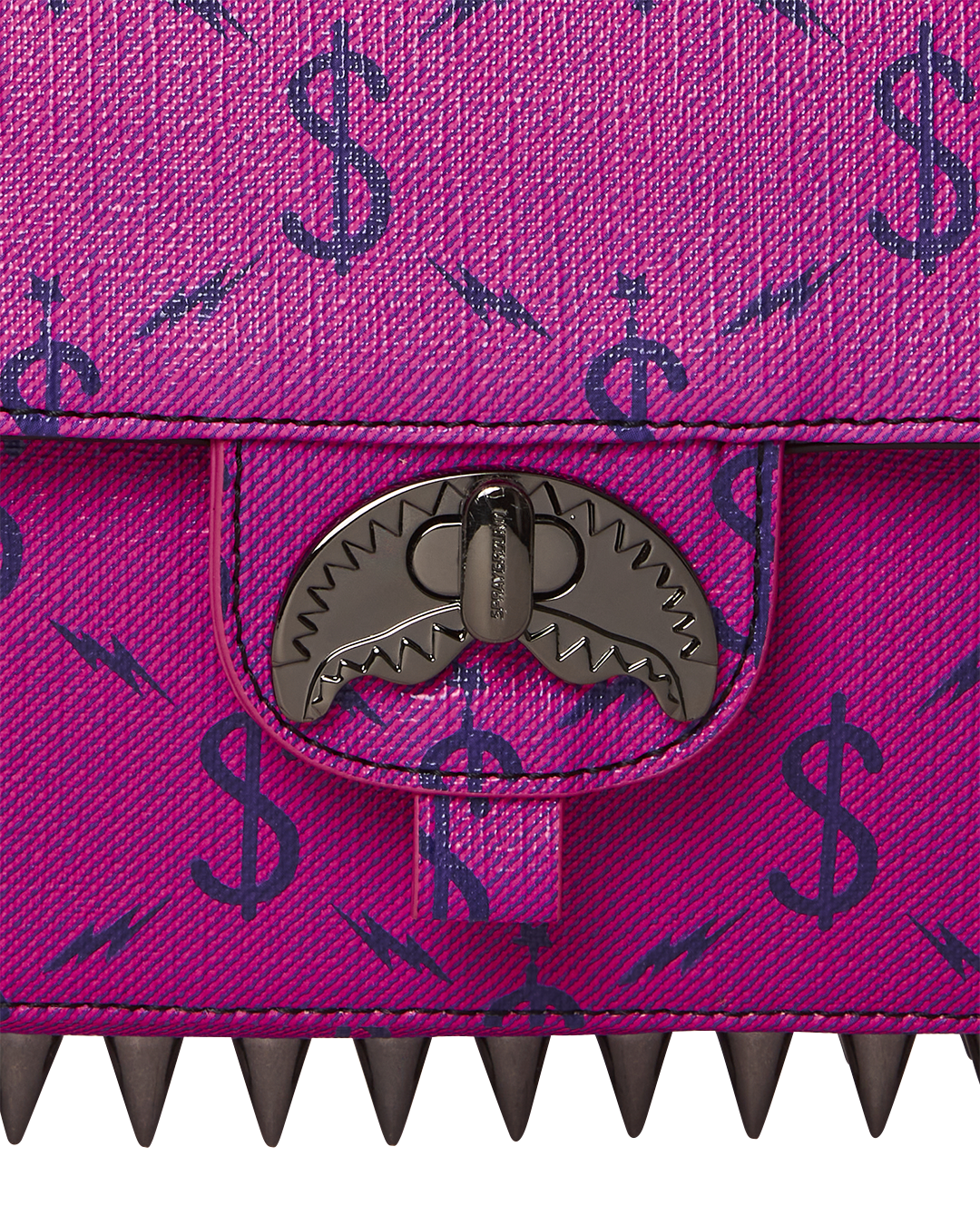 SPRAYGROUND® HANDBAG $NAPDRAGON GOLD CHAIN SHARK HANDBAG
