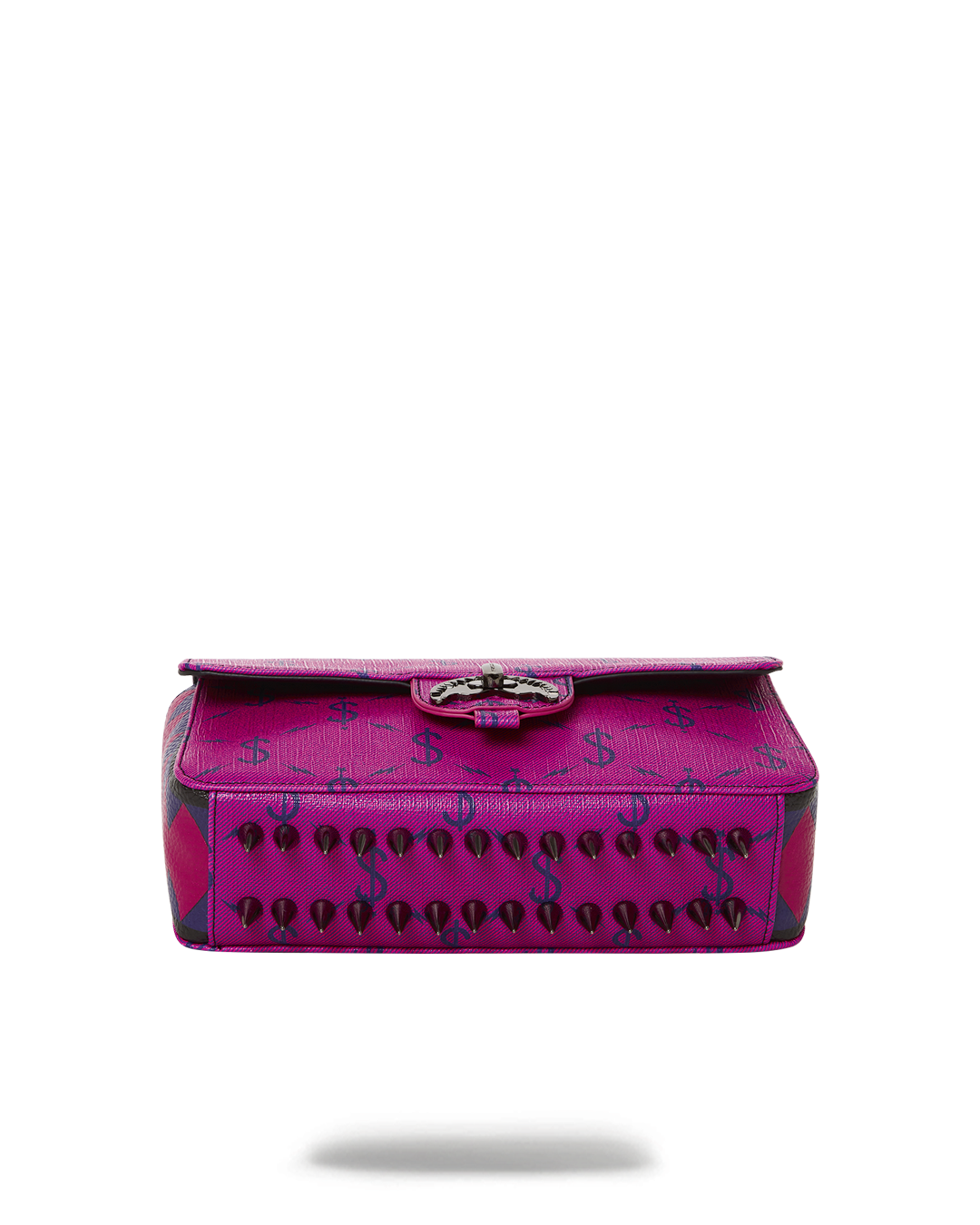 SPRAYGROUND® HANDBAG $NAPDRAGON GOLD CHAIN SHARK HANDBAG