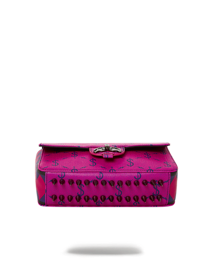 SPRAYGROUND® HANDBAG $NAPDRAGON GOLD CHAIN SHARK HANDBAG