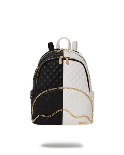 SPRAYGROUND® BACKPACK LEVELED UP SPLIT QUILT SHARK SAVAGE BACKPACK