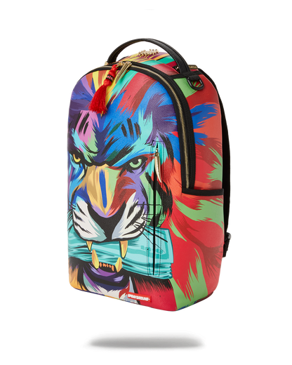 SPRAYGROUND® BACKPACK HEAR MY ROAR A.i.6 SANDFLOWER COLLAB BACKPACK (DLXV)