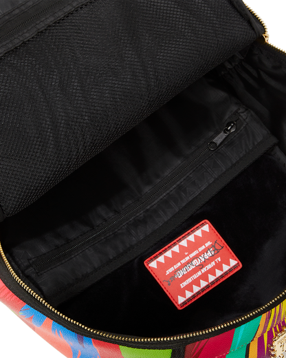 SPRAYGROUND® BACKPACK HEAR MY ROAR A.i.6 SANDFLOWER COLLAB BACKPACK (DLXV)