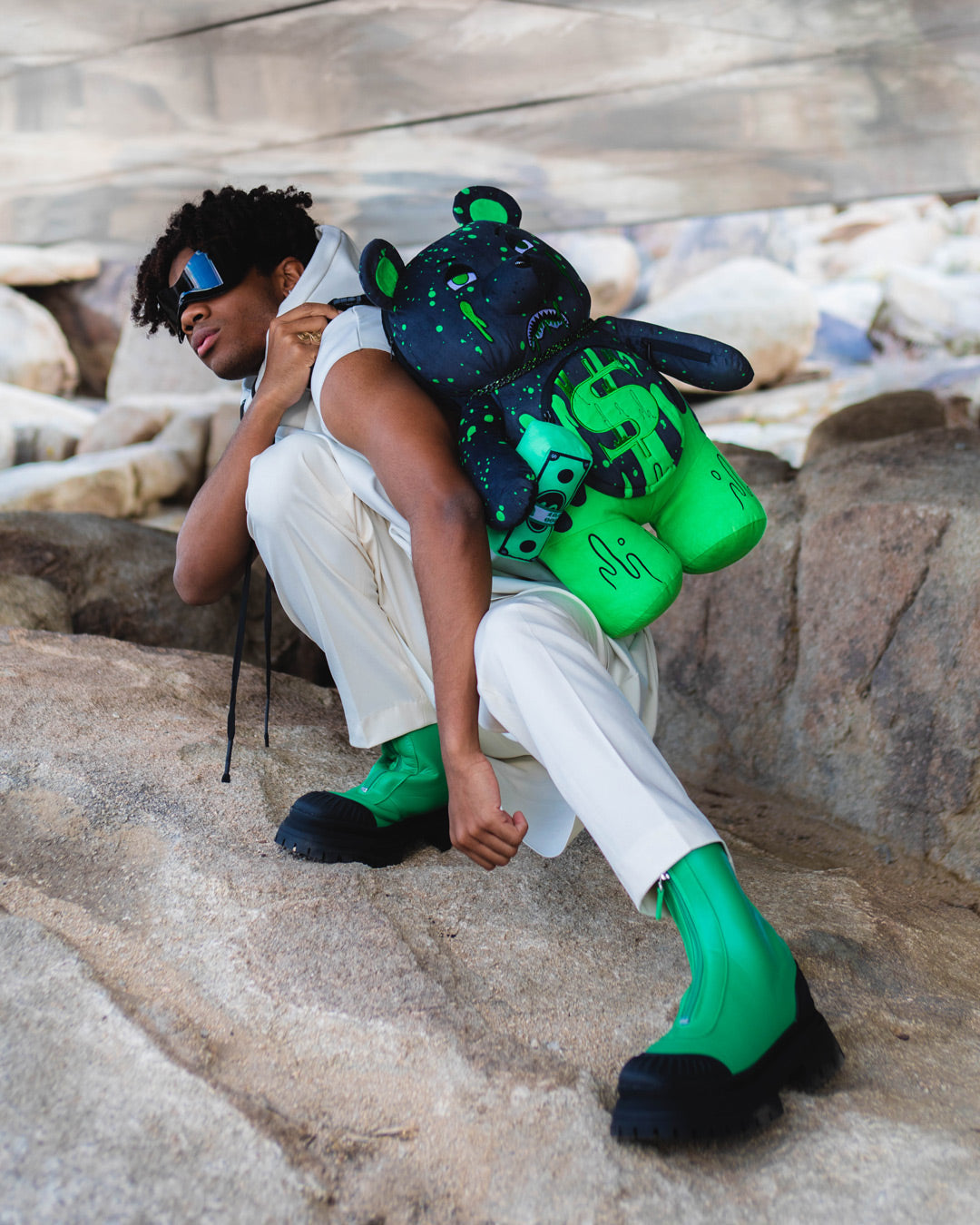 SPRAYGROUND® BACKPACK DRIP BEAR MONEYBEAR TEDDYBEAR BACKPACK