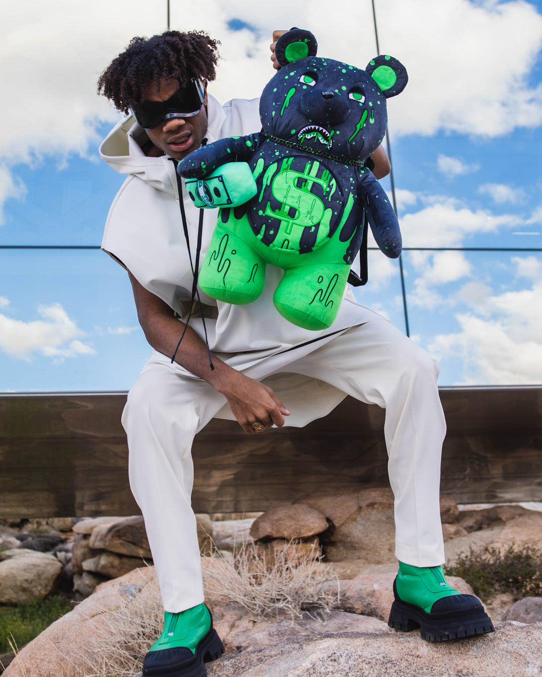 SPRAYGROUND® BACKPACK DRIP BEAR MONEYBEAR TEDDYBEAR BACKPACK