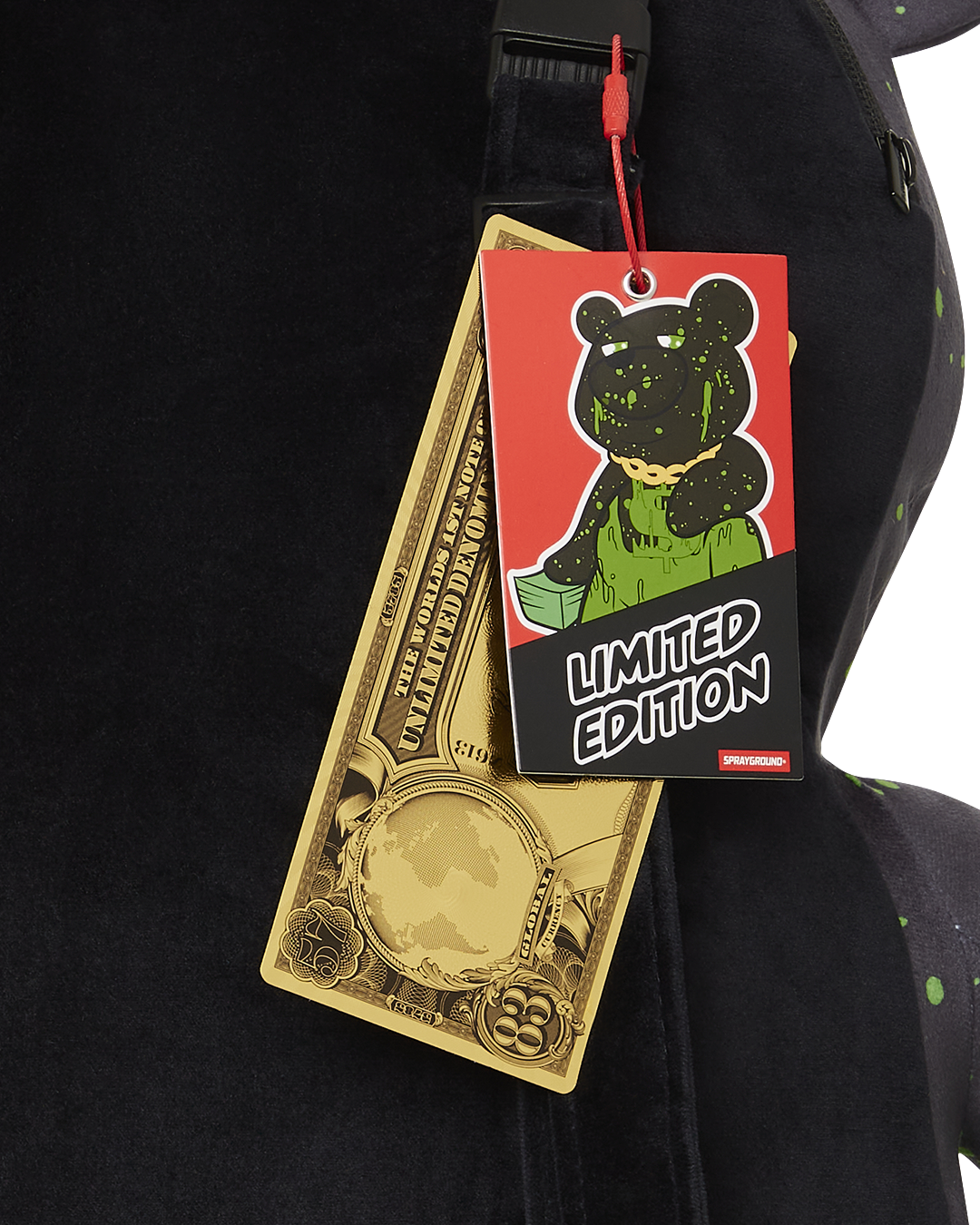 SPRAYGROUND® BACKPACK DRIP BEAR MONEYBEAR TEDDYBEAR BACKPACK