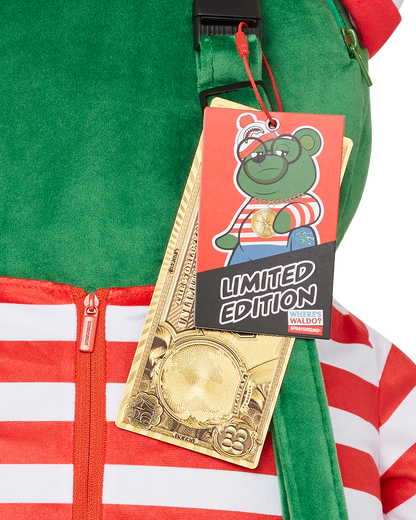 SPRAYGROUND® BACKPACK WHERES WALDO MONEYBEAR TEDDYBEAR BACKPACK