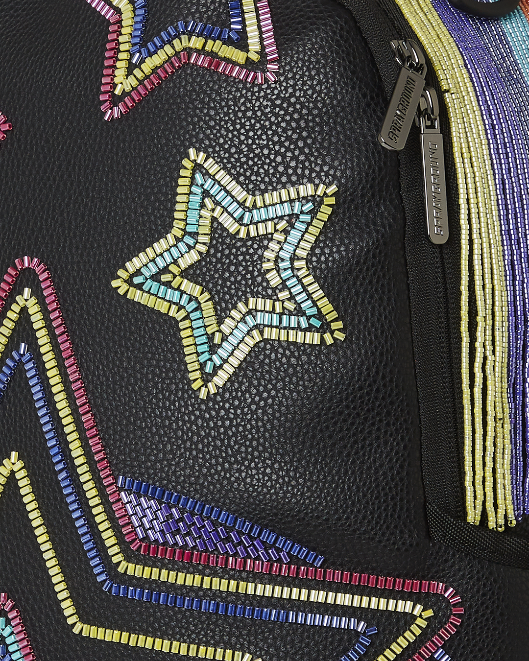 SPRAYGROUND® BACKPACK STAR RACER A.I.7 SANDFLOWER COLLAB BEADED BACKPACK