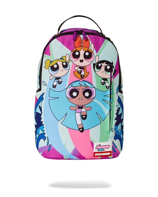 SPRAYGROUND® BACKPACK POWER PUFF GIRLS MONSTER SHARK BACKPACK