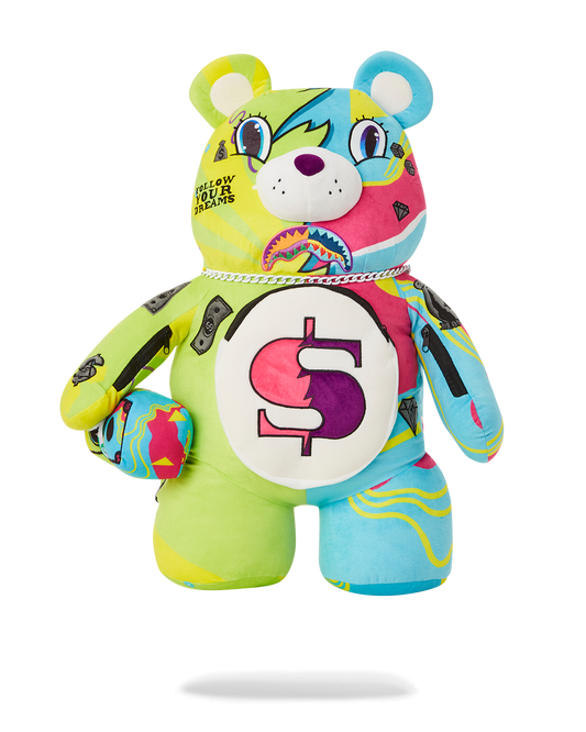SPRAYGROUND® BACKPACK SUPER WEIRD MONEYBEAR TEDDYBEAR BACKPACK