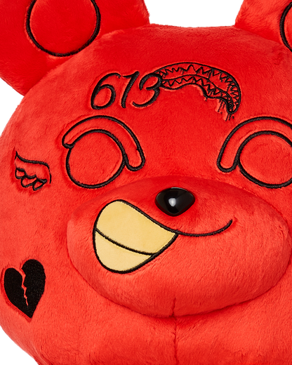 SPRAYGROUND® BACKPACK DIABLO PLUSH TEDDYBEAR BACKPACK