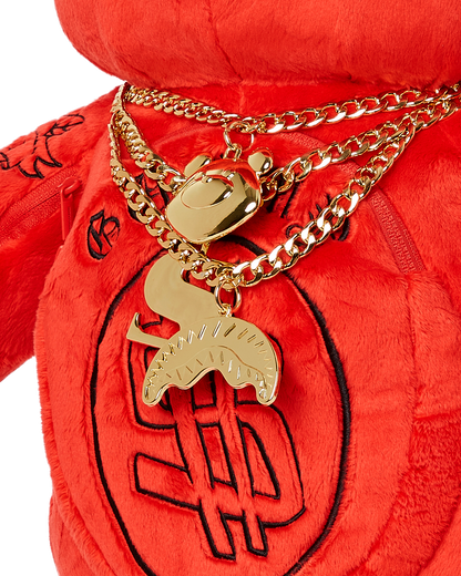 SPRAYGROUND® BACKPACK DIABLO PLUSH TEDDYBEAR BACKPACK