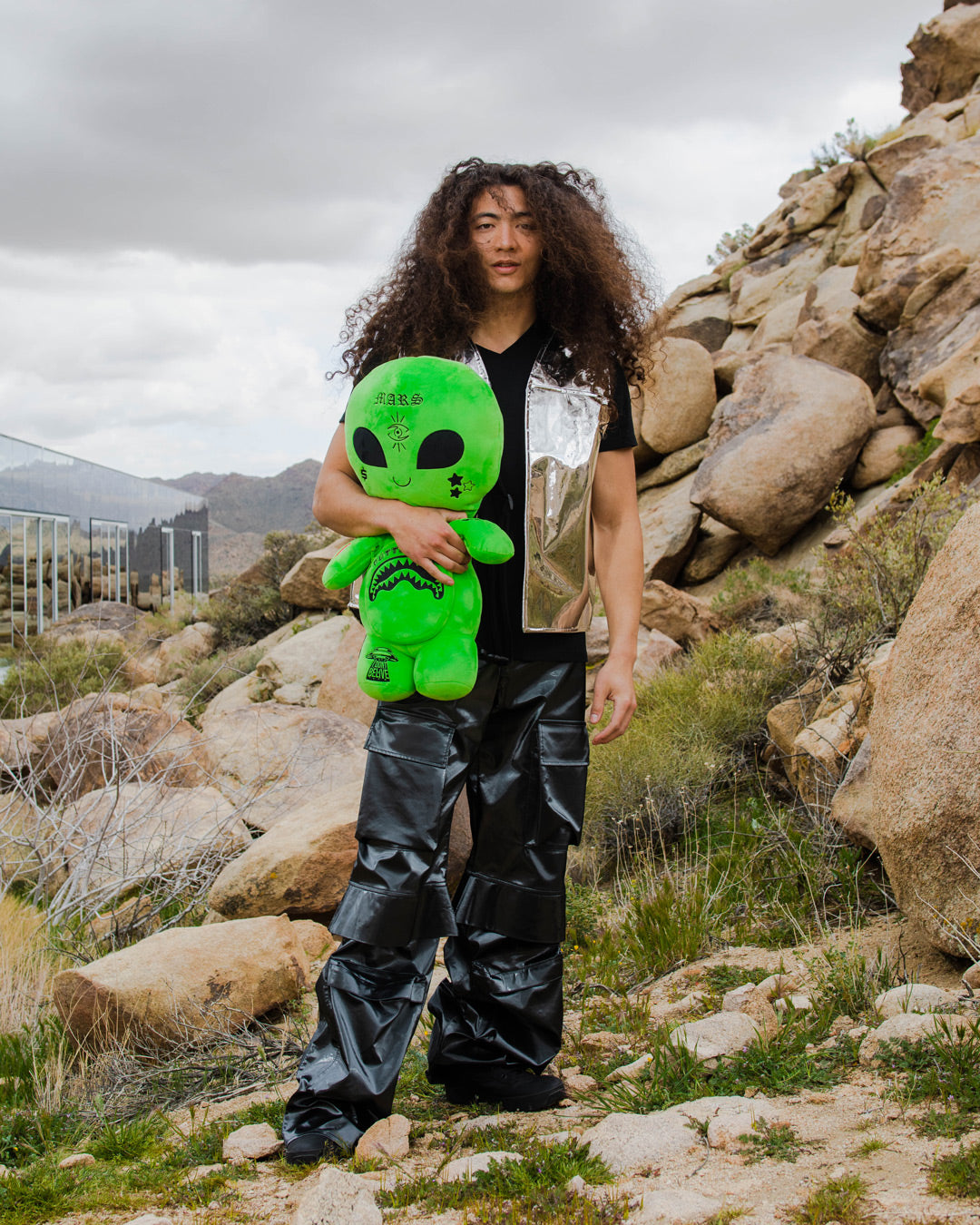 SPRAYGROUND® BACKPACK ALIEN PLUSH BACKPACK