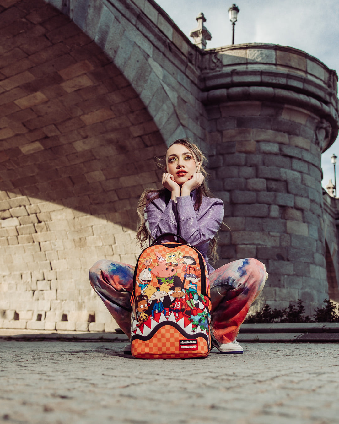 SPRAYGROUND® BACKPACK NICKELODEON SHARK FEAST BACKPACK (DLXV)