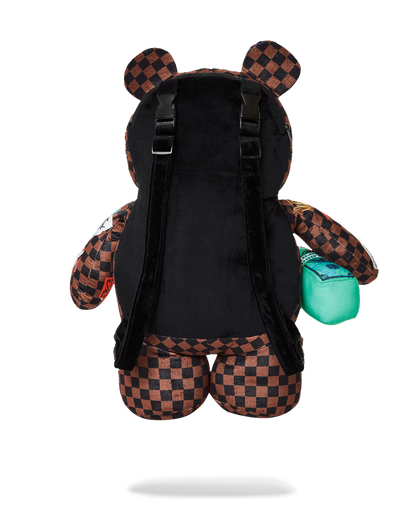 SPRAYGROUND® BACKPACK SHARKS IN PARIS THE RIZZ MONEYBEAR TEDDYBEAR BACKPACK