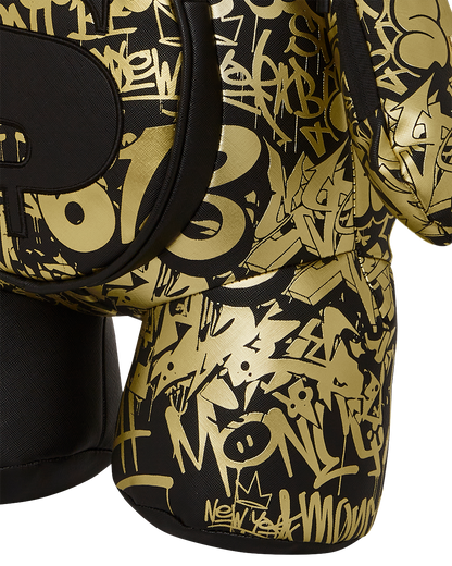 SPRAYGROUND® BACKPACK HALF GRAFF GLIDE MONEYBEAR TEDDYBEAR BACKPACK