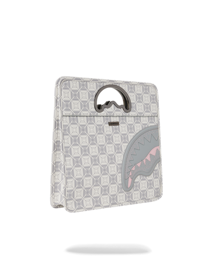 SPRAYGROUND® HANDBAG A.I.8 AFRICAN INTELLIGENCE BOOKED & BUSY CITY SAVVY HANDBAG