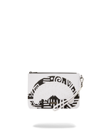SPRAYGROUND® POUCHETTE A.I.8 AFRICAN INTELLIGENCE - ORIGIN STORY CROSSOVER CLUTCH
