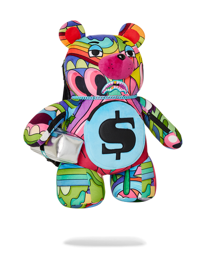 SPRAYGROUND® BACKPACK STEADY TRIPPIN MONEYBEAR TEDDYBEAR BACKPACK