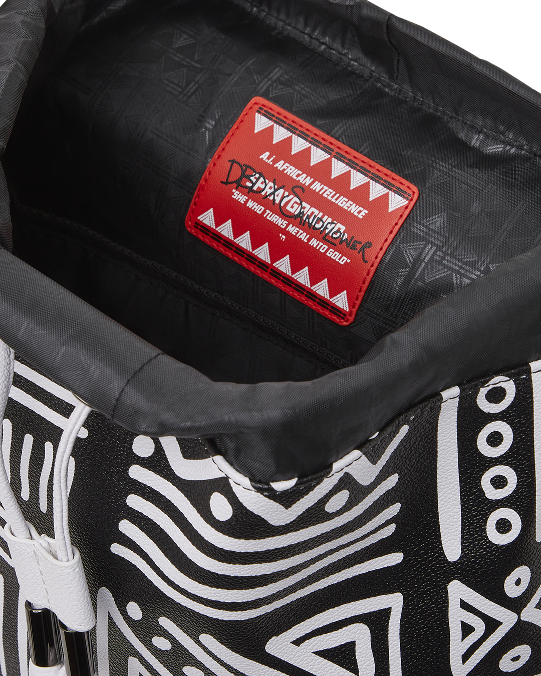 SPRAYGROUND® BACKPACK A.I.8 AFRICAN INTELLIGENCE - ORIGIN STORY MONTE CARLO