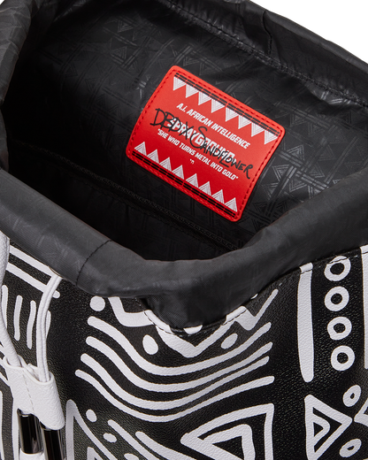 SPRAYGROUND® BACKPACK A.I.8 AFRICAN INTELLIGENCE - ORIGIN STORY MONTE CARLO