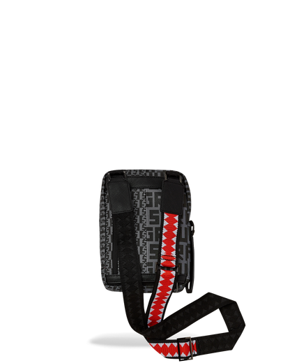 SPRAYGROUND® SLING SHARKFINITY STEALTH PILOT MESSENGER SLING BAG