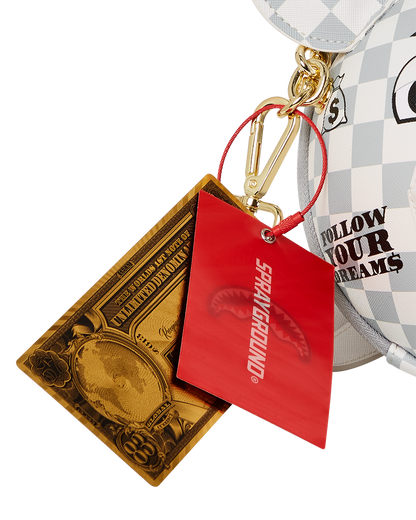 SPRAYGROUND® BACKPACK COUTURE BEAR BALL SLING