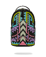 SPRAYGROUND® BACKPACK A.I. PATH TO THE FUTURE III BACKPACK - SANDFLOWER COLLAB (GLOW IN THE DARK)